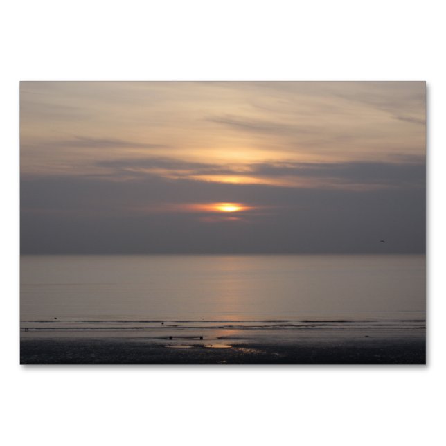 Numeração De Mesa Sunset em Blackpool (Frente)