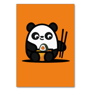 Numeração De Mesa Sushi Panda