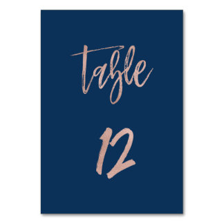 Numeração De Mesa Tabela de Casamento de Chic com marinho e Rosa Dou
