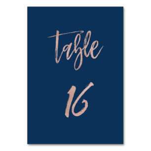 Numeração De Mesa Tabela de Casamento de Chic com marinho e Rosa Dou