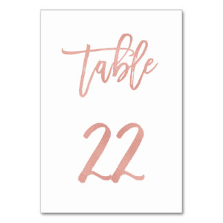 Numeração De Mesa Tabela de Casamento Dourado do Rosa de Fairytale M