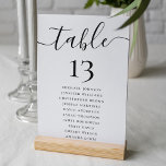 Numeração De Mesa Tabela De Casamentos Elegante Número E Gráfico De<br><div class="desc">Apresentando nossos cartões de casamento elegantes e personalizáveis, o epítome da graça e sofisticação para seu dia especial. Essas cartas refinadamente projetadas servem um duplo propósito como números de mesa e gráficos de assentos, simplificando a organização do seu casamento com estilo. Com um toque de elegância eterno, deixe essas cartas...</div>