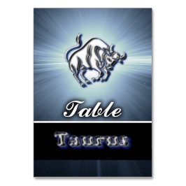 Numeração De Mesa Taurus