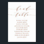 Numeração De Mesa Terracotta Casamento De Assentos De Manuscrito Min<br><div class="desc">Plano personalizável de número de assentos da tabela. Ele apresenta uma escrita tipográfica tipográfica aterrática e tipografia clássica. Personalize adicionando seus próprios detalhes. Este plano minimalista de assentos de mesas é perfeito para casamentos,  chás de fraldas,  chás de panela,  aniversários e muito mais.</div>