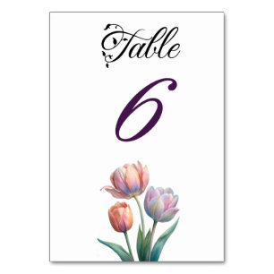 Numeração De Mesa Tipografia Elegante de Suite de Casamento de Paste