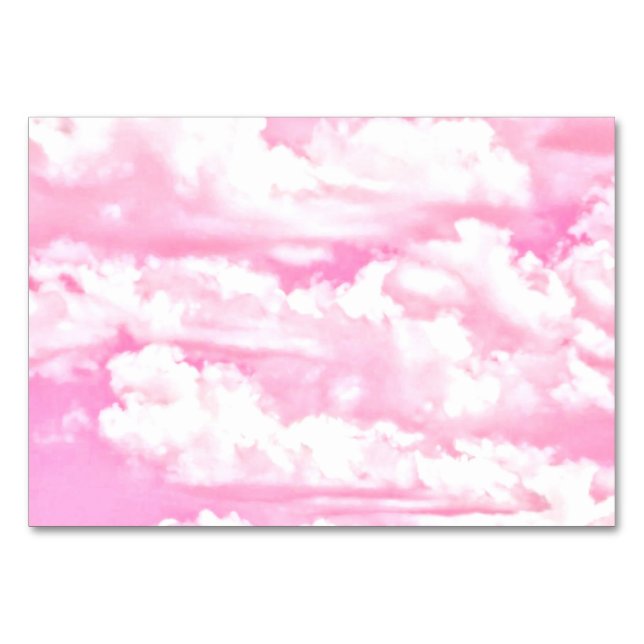 Numeração De Mesa Todos os Decores Festivos Rosa (Frente)