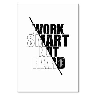 Numeração De Mesa trabalhar inteligente não duro