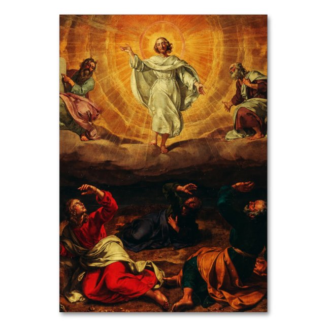 Numeração De Mesa Transfiguração de Jesus Cristo (Frente)