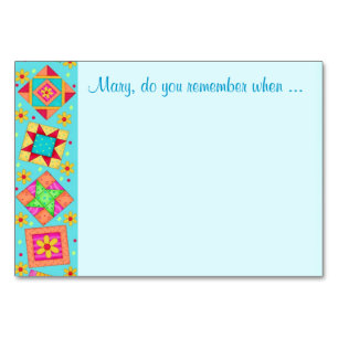 Numeração De Mesa Turquoise Aqua Blue RSVP Personalizada