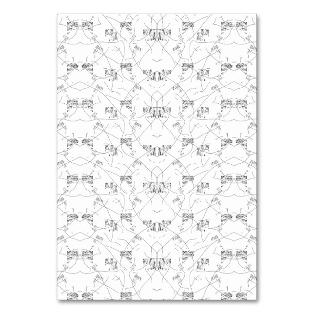 Numeração De Mesa Um design visualmente atraente que mostra uma mist (Frente)