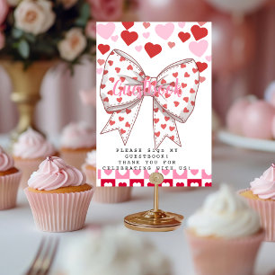 Numeração De Mesa Um Docinho Guestbook