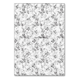 Numeração De Mesa Um elegante design preto e branco cheio de estilo