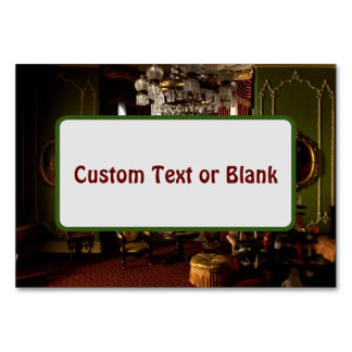 Numeração De Mesa Um Natal Vitoriano - Tablecards Personalizáveis