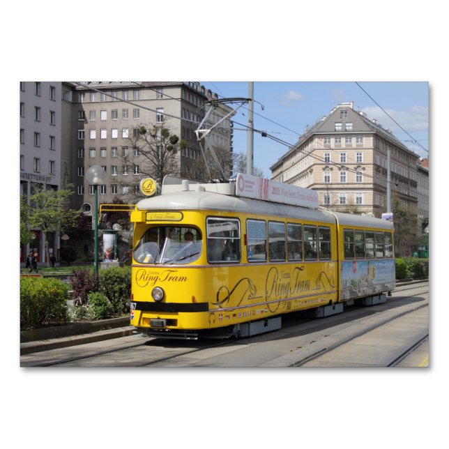 Numeração De Mesa Vara Anel de Viena (Frente)