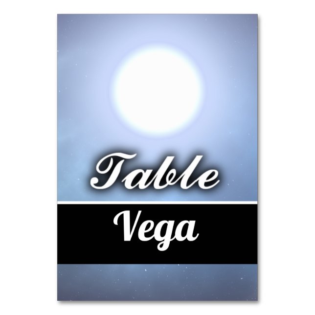 Numeração De Mesa Vega (Frente)