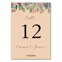 Vermelho rústico azevinho e pinha