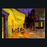 Numeração De Mesa Vincent Van Gogh Cafe Terrace À Noite Em Belas Art<br><div class="desc">Vincent Van Gogh Cafe Terrace No Night Fine Art Vincent Willem van Gogh foi um pintor holandês do Posto Impressionista, cuja obra, notável pela sua beleza áspera, honestidade emocional e cor ousada, teve uma influência de grande alcance na arte do século 20. Sua produção inclui retratos, autorretratos, paisagens e ainda...</div>