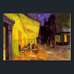 Numeração De Mesa Vincent Van Gogh Cafe Terrace À Noite Em Belas Art<br><div class="desc">Vincent Van Gogh Cafe Terrace No Night Fine Art Vincent Willem van Gogh foi um pintor holandês do Posto Impressionista, cuja obra, notável pela sua beleza áspera, honestidade emocional e cor ousada, teve uma influência de grande alcance na arte do século 20. Sua produção inclui retratos, autorretratos, paisagens e ainda...</div>