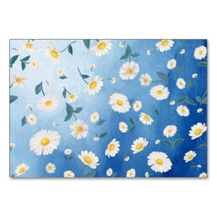 Numeração De Mesa Vintage Chamomile Flower