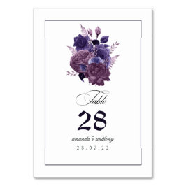 Numeração De Mesa Vintage Gothic