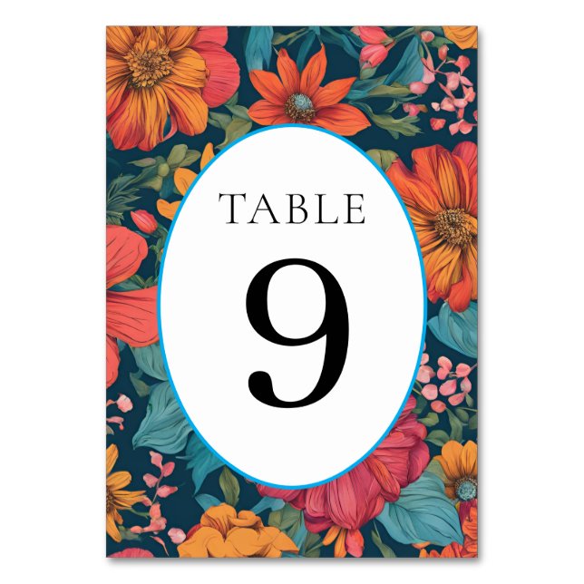 Numeração De Mesa Vintage Pink Romântico Casamento (Frente)