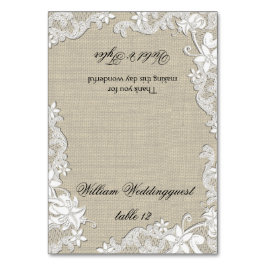 Numeração De Mesa Vintage Placa de Design Floral