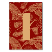 Vintage - Vermelho de Baleia Náutica