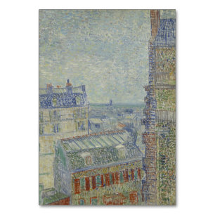 Numeração De Mesa Vista do apartamento de Theo por Vincent van Gogh