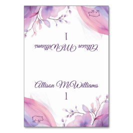 Numeração De Mesa Watercolor Cherry Blossoms-Pork Icon-Casamento-