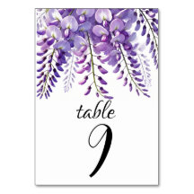 Wisteria Floral Purple Elegant Flowers Casamento