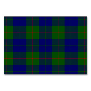 Numeração De Mesa Xadrez azul-tartã-barclay