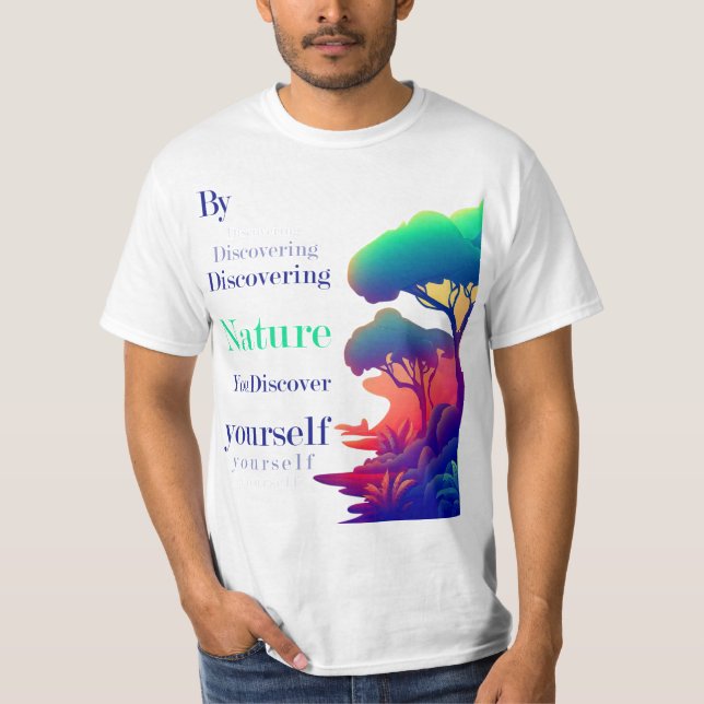 Numeração natural T-Shirt (Frente)