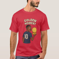 Número 10 Tributo | T-Shirt Herói de Futebol do Ca