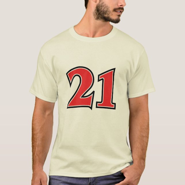 Número 21 T-Shirt (Frente)