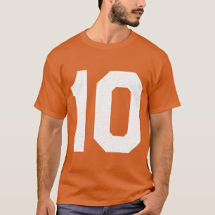 Número da Camisa 10 em Esportes Atléticos amigo
