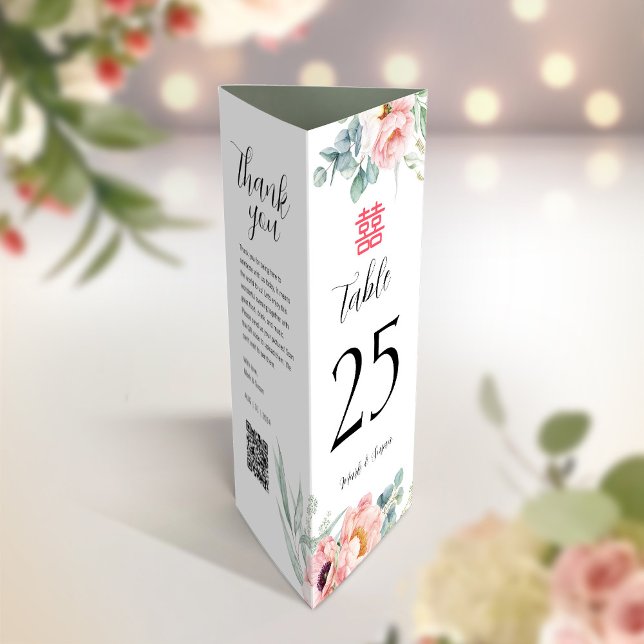 Número da Tabela Chinesa, Menu e Obrigado Nota (Criador carregado)