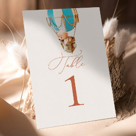 Número da Tabela de Balões de Urso