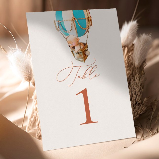 Número da Tabela de Balões de Urso (Criador carregado)