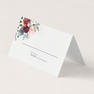 Número da Tabela de Recepções de casamento Floral