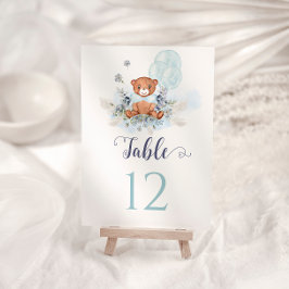 Número da Tabela dos Balões do Urso de Corda