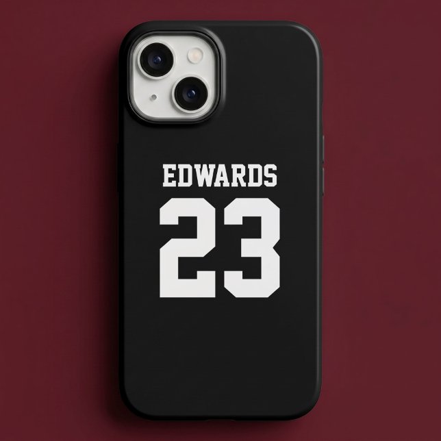 Número de Esportes Personalizado Com Nome (Criador carregado)