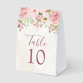 Número de Mesa de Casamento de Primavera Floral Ro