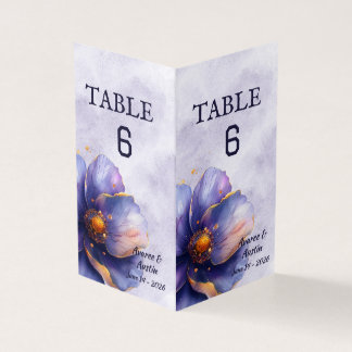 Número de Mesa de Casamento Minimalista Moderno Do