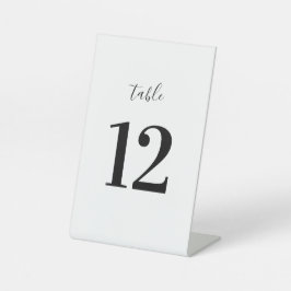 Número de Tabela Mínima Moderno