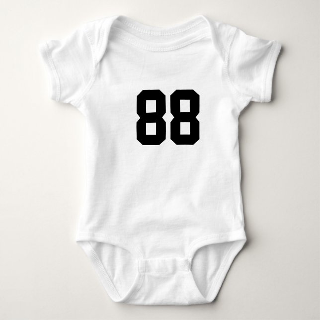 Número design da camisa de 88 t (Frente)