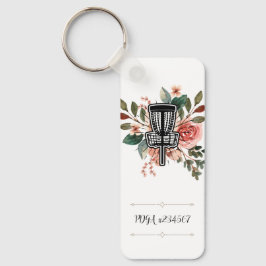 Número PDGA personalizável Chaveiro de Golf de Dis