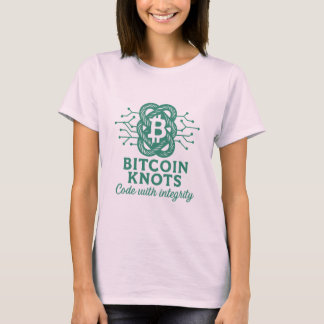 Números de Bitmoney T-Shirt - Nó "Código com Integ