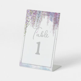 Números de Tabela de Casamento Floral