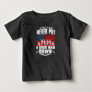 Nunca coloque um bom homem na camiseta