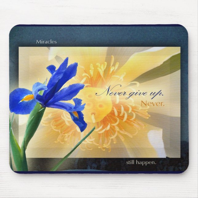 Nunca dê acima Mousepad (Frente)